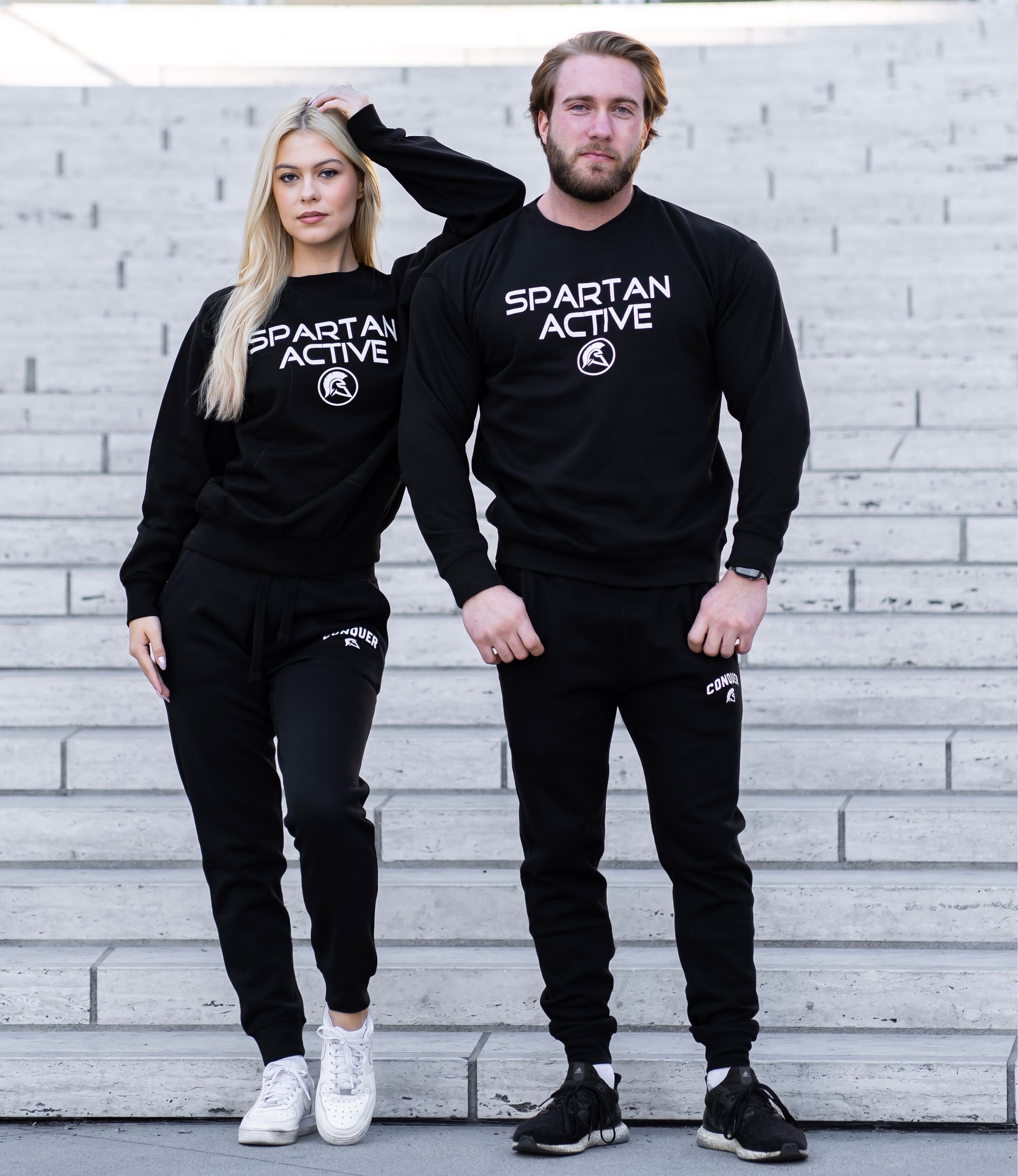 Spartan Active Crew Neck Sweatshirt - SPARTAN